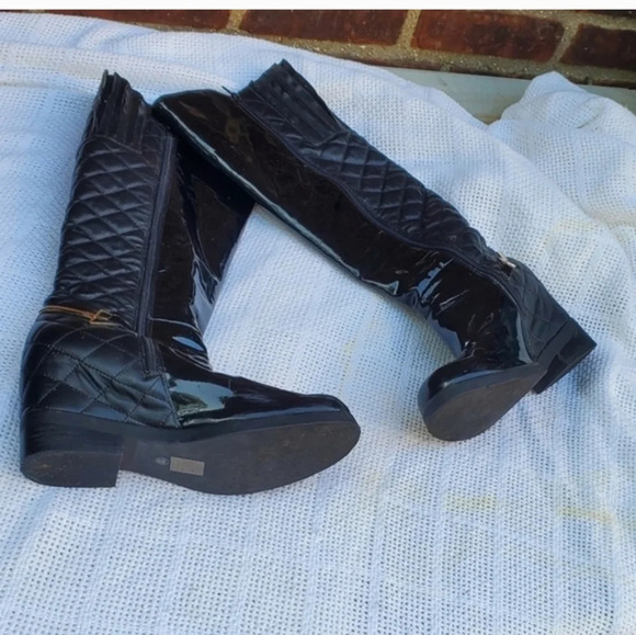 Jeffrey Campbell Quilted horsebit riding‎ boots 10 - Picture 3 of 14